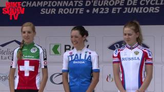 Campionati Europei di Ciclismo su Strada 2014 Under23 e Juniors Nyon  Bike Show Tv [upl. by Lener]