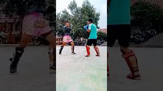 latihan Kick Boxing Camp Adonara Fighting kikcboxing shorts short [upl. by Odelet]