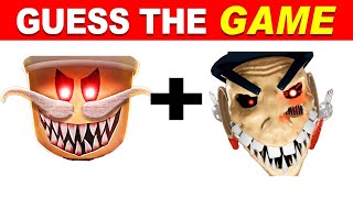 Guess The GAME By EMOJI  All Top Roblox Escape Scary Obby Games [upl. by Yzzik]