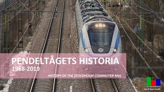 Stockholms Pendeltåg Historia framtid och kuriosa [upl. by Caz917]