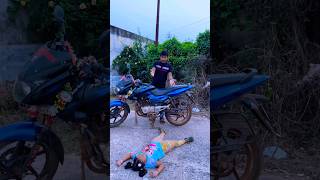 Misti Bike Se Gir Gaya 😱 mistihappylifestyle shorts viral trending shortvideo viralvideo [upl. by Alegnaoj]