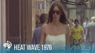 Heat Wave in London Womens Summer Fashion 1976  British Pathé [upl. by Steinke]