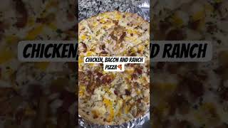 Delicious Chicken Pizza 🍕 pizza chickenpizza recipe [upl. by Rexferd]