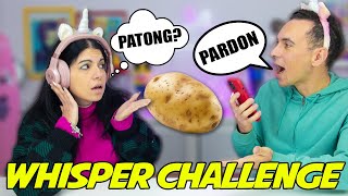 WHISPER CHALLENGE INDOVINA la CANZONE IMPOSSIBILE [upl. by Victoria]