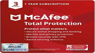 McAfee Total Protection 3 Device Antivirus Internet Security Software Review [upl. by Harewood]