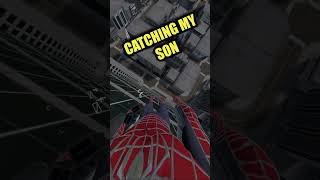 SpiderMan VR GWEN MOMENT vr virtualreality spiderman gaming [upl. by Chee]