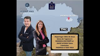 Reportage vidéo dans lEmission PROPRIO A TOUT PRIX sur TMC de deux maisons à vendre [upl. by Dahle]