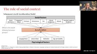 EDC 420 Schumann Acculturation Theory [upl. by Ekalb262]