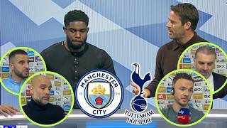 Man City vs Tottenham 04 Maddison Guardiola Walker Postecoglou Reactions  Post Match Analysis [upl. by Fillbert]