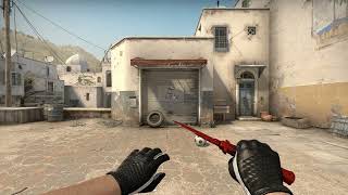 CSGO Stiletto Knife Crimson Web Minimal Wear  SKIN SHOWCASE [upl. by Irep887]