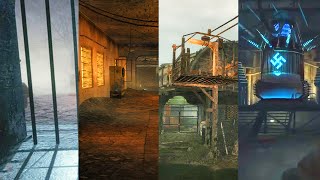 ALL WAW ZOMBIE MAPS IN ONE STREAM Call of Duty Zombies [upl. by Ettenauq]