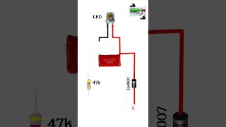 LED Connection On 220v Ac  shorts [upl. by Born]