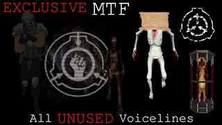 MTF NineTailed Fox  All UNUSUED Voicelines with Subtitles  SCP  Containment Breach EXCLUSIVE [upl. by Tidwell]