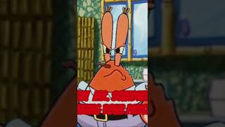 MR KRABS HELD SQUIDWARDS PAYCHECK HOSTAGE youtubeshorts krustykrab funny mrkrabs funniestvideo [upl. by Ittam]