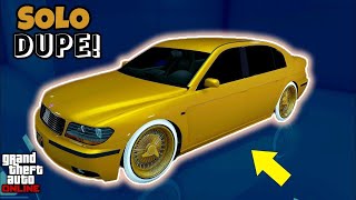 ROCKSTAR CANT PATCH THIS SOLO CAR DUPLICATION GLITCH IN GTA 5 ONLINE STILL WORKING [upl. by Womack]