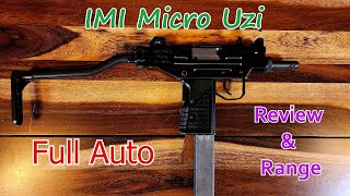 IMI Micro Uzi Tabletop Review amp Range [upl. by Wiener]