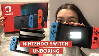 NINTENDO SWITCH UNBOXING CZYLI PREZENT ODE MNIE DLA MNIE 😂 [upl. by Anirtap426]