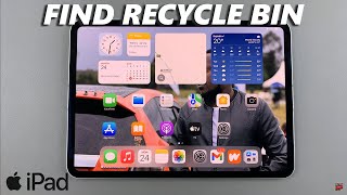 How To Find Recycle Bin Deleted Items On iPad [upl. by Marget]