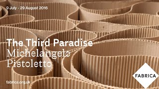 The Third Paradise The Labyrinth and the Well by Michelangelo Pistoletto Fabrica 2016 [upl. by Navis]