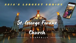 St George Forane Church  St George SyroMalabar Catholic Forane Church  Edappally Church [upl. by Arand497]