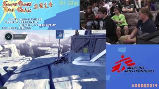 Trials Fusion by TheBlazeJp and TheBosHos in 10240  SGDQ2014  Part 104 [upl. by Aivizt]