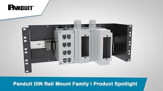 Panduit DIN Rail Mount Family  Product Spotlight [upl. by Nylesoy827]