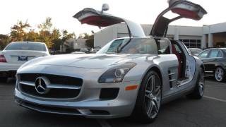 2012 MercedesBenz SLS AMG Start Up Exhaust and In Depth Tour [upl. by Waverly]