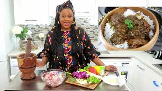 Thiou Curry YappMouth Watering Oxtail Curry Stew Recipe Gambian InspiredampCarribean Vibe [upl. by Sellers334]