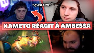 AMBESSA DÉBARQUE SUR LA FAILLE KAMETO RÉAGIT  Best Of LoL 813 Réactions [upl. by Clea]