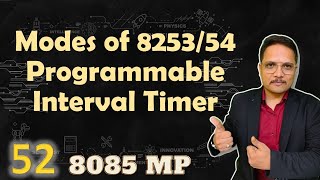 Modes of 8254 Programmable Interval Timer Control Word and Operational Basics [upl. by Eckmann]