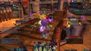 Resto druid and affliction lock 2v2 vs Hunter and Disc Resto Damage FTW [upl. by Minne]