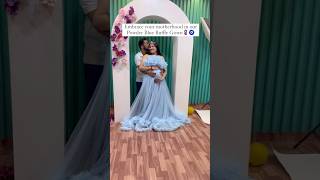 Embrace your motherhood in our Powder Blue Ruffle Gown🤰🏻🧿😍 [upl. by Alek170]