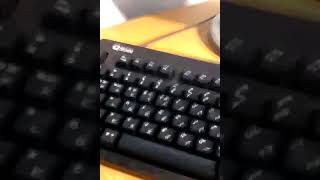 Logitech K310 washable keyboard and qsenn dt 35 [upl. by Lalat]