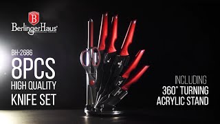 BH2686  8pcs knife set including acrylic stand [upl. by Steck]