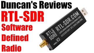 RTLSDR Software defined radio  REVIEW [upl. by Earissed688]