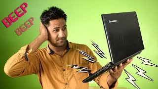 How to Fix Laptop BEEPING on startup Problem  Which Stuck at Booting Black Screen [upl. by Morlee]