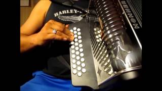 cruz de madera instruccional facil tutorial acordeon de botones sol hohner [upl. by Chrisman717]