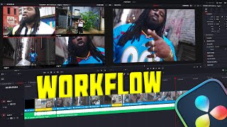 How to Edit Music Videos  Multi Cam Workflow  DaVinci Resolve [upl. by Ltihcox914]