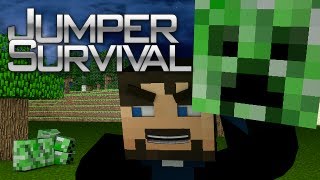 Minecraft Survival  Jumper 20 Ep8  WATER SCAFFOLDINGwin or fail [upl. by Atihcnoc493]