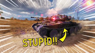 A WoT Youtuber wanted me to play THE DUMBEST TIER 5 LIGHT TANK [upl. by Jacquenetta165]