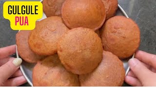 Pua Recipe  Jharkhand Bihar Special Pua Ki Recipe  Gulgule Recipe [upl. by Nalorac]