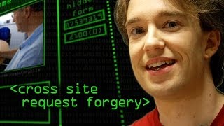 Cross Site Request Forgery  Computerphile [upl. by Idolem182]