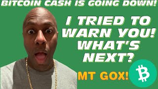 BITCOIN CASH  HOW LOW WILL BITCOIN AND BCH GO DOWN MT GOX EFFECT bitcoin bitcoincash btc bch [upl. by Roice]