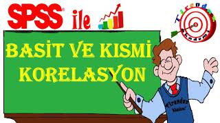 Basit ve kısmi korelasyon analizi  SPSS ile veri analizi [upl. by Oinotna]