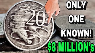 TOP 10 UNCOMMON AUSTRALIAN 20 CENTS COINS WORTH A LOT OF MONEY THAT COULD BE IN YOUR POCKET CHANGE [upl. by Sherard]