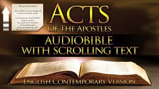 Holy Bible ACTS OF THE APOSTLES  Contemporary English FULL With Text [upl. by Bevis]