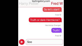 Truth or dare ❤️HinnyRomione❤️ 13 [upl. by Aciretal]