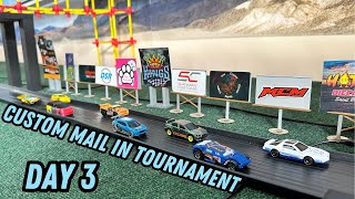 DIECAST CARS RACING  MAIL IN TOURNAMENT  DAY 3 [upl. by Hinman]