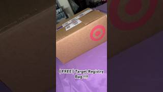 EVERYTHING I GOT FREE FROM MY TARGET REGISTRY BAG [upl. by Benedic]