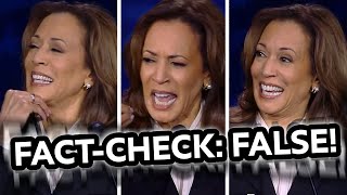 CNN quotFACT CHECKERquot Says Kamala Harris Only Lied ONCE [upl. by Tsirhc]